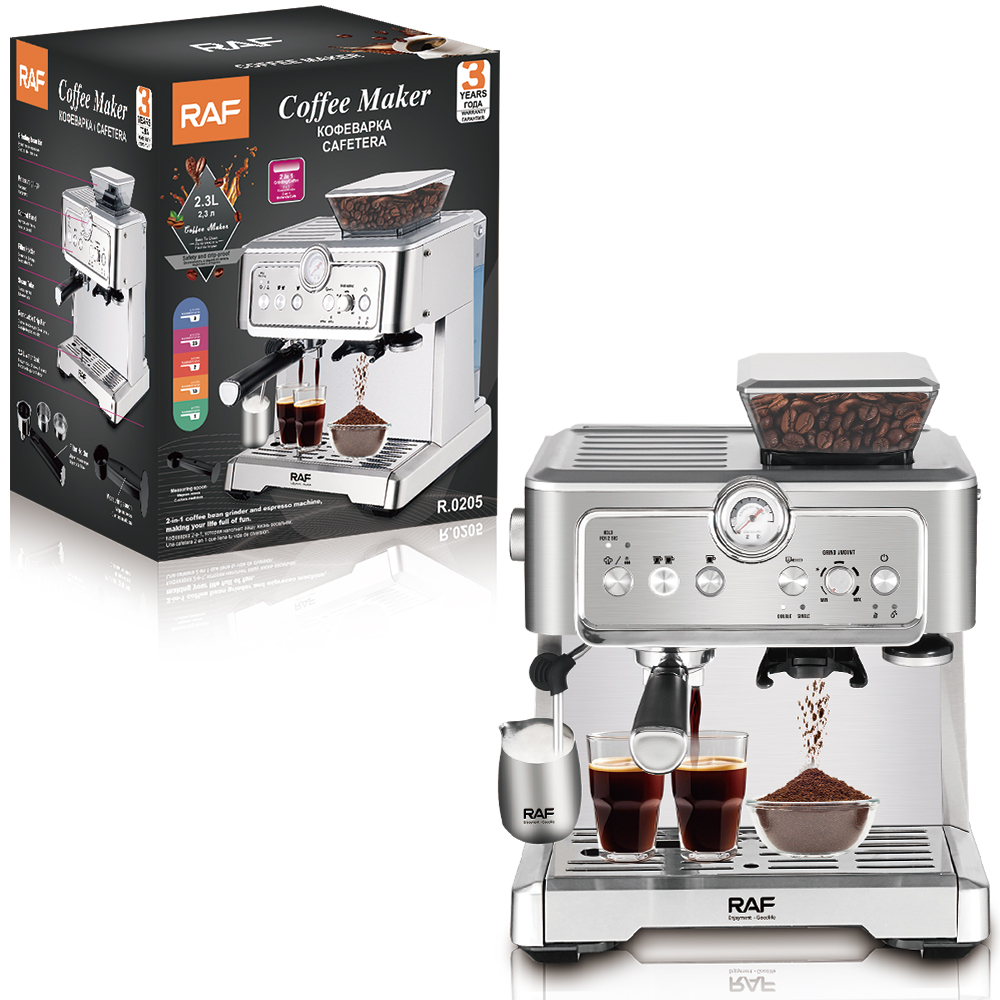 RAF R.0205 – Semi-Automatic Espresso and Americano Coffee Machine